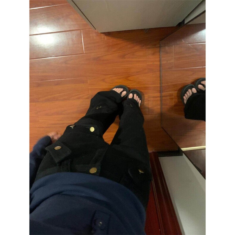 NZ1528HH-特P52美式复古工装牛仔裤宽松直筒高级感痞帅阔腿裤,男装牛仔裤,星座1007（原301D）