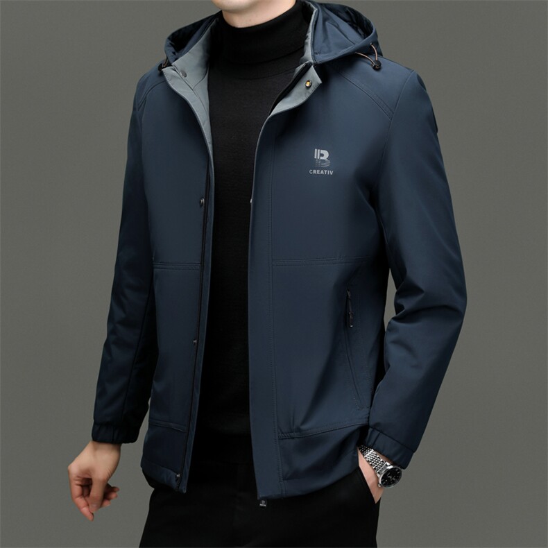 棉服男士加厚中款外套冬季可脱卸帽棉衣中年爸爸冬装JZW2320-P175,男装棉衣,星座1105-3