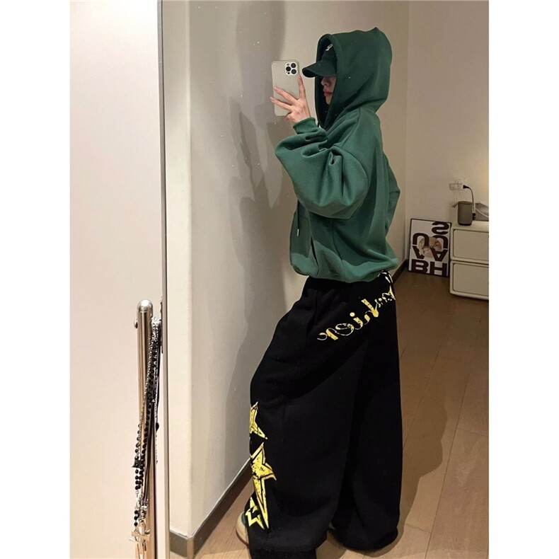 潮流休闲裤原宿文艺新款慵懒时尚百搭流行简约日系气质X8070-P48,男装休闲裤,星座208-5