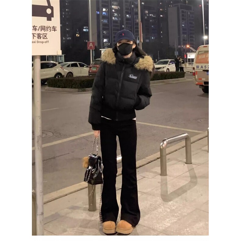 1506A/G78340/P89新款收腰显瘦高级感棉衣棉袄外套图片