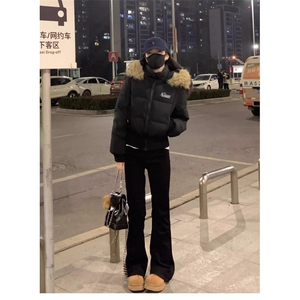 1506A/G78340/P89新款收腰显瘦高级感棉衣棉袄外套图片