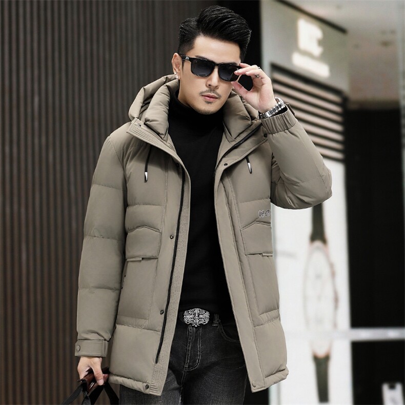 B38818钱塘2020-3冬季厚款时尚休闲简约中年男士羽绒服P295,男装羽绒服,钱塘207-3