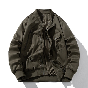 现货 2色简约街头棒球服棉服外套秋冬图片