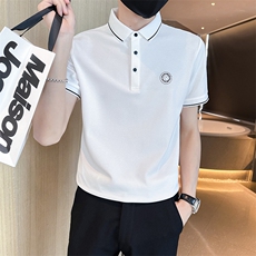 工艺款2026夏季短袖T恤翻领Polo衫高品质潮流上衣T0269-P55，男装T恤，电商D342