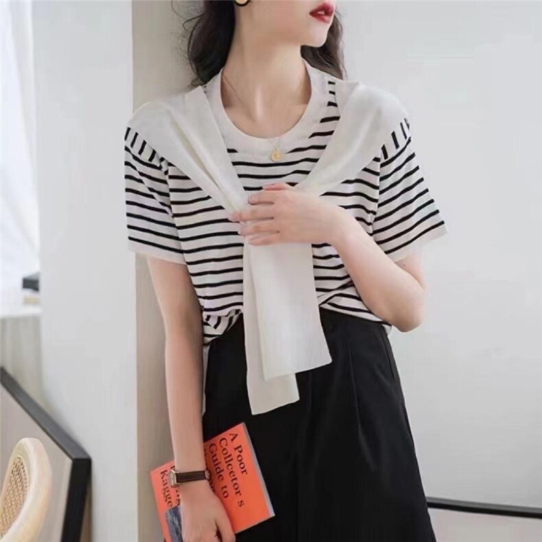 99006冰丝短袖,女装其它,搜尚