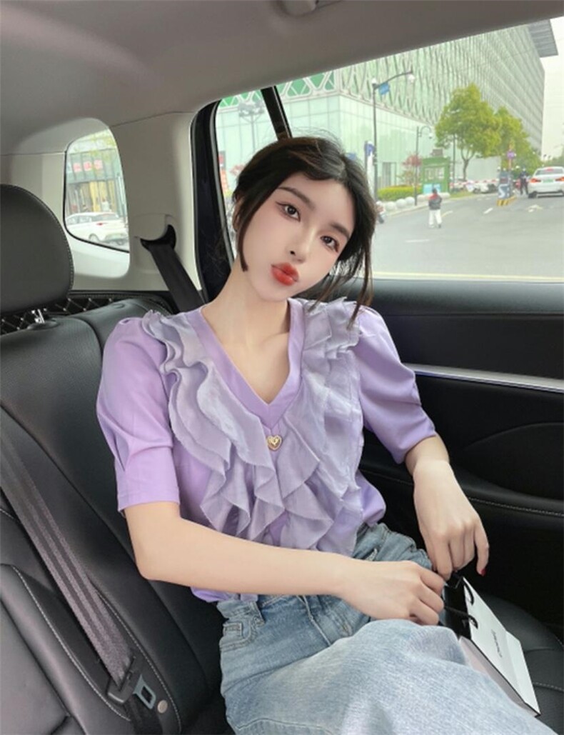 【现货】2022s夏季短袖T恤，女装T恤，嘉利得