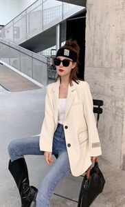 现货，休闲西装外套，女装西装，圣姿源