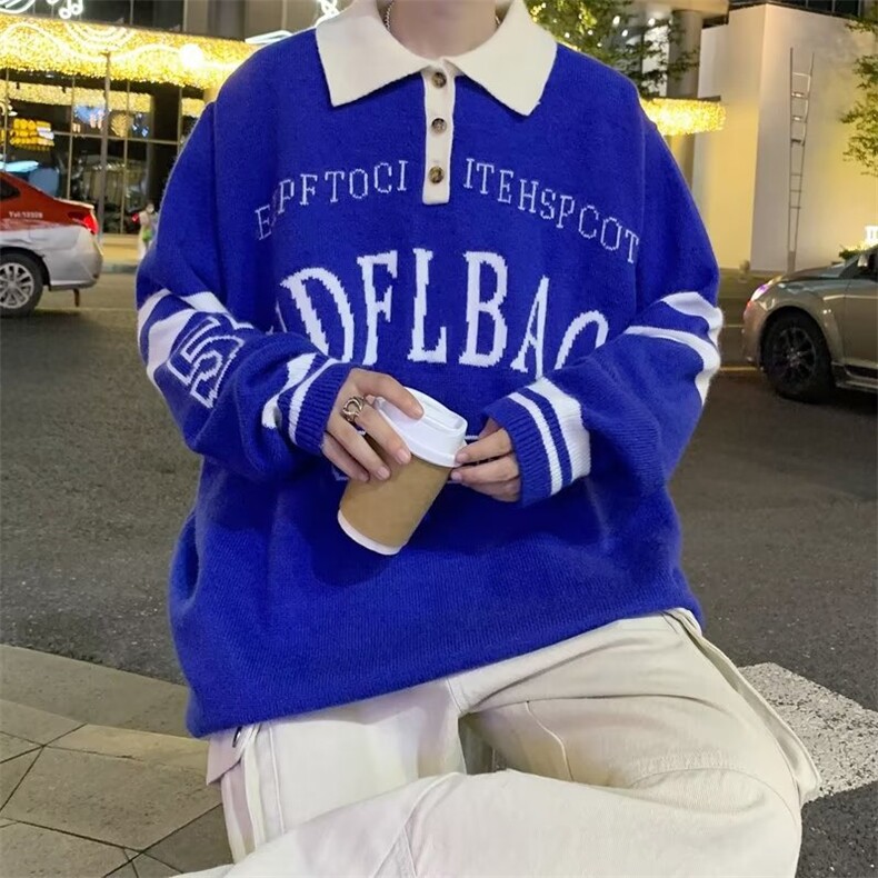 男秋冬季新款潮韩版百搭情侣毛衣POLO毛衣MY126P45,男装针织衫/毛衣,星座1116-2