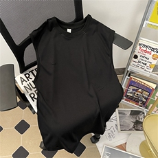 2024夏季新款港风美式字母印花破洞背心无袖圆领T恤insZX441-P35，男装背心/马甲，星座313A(原308A-2)