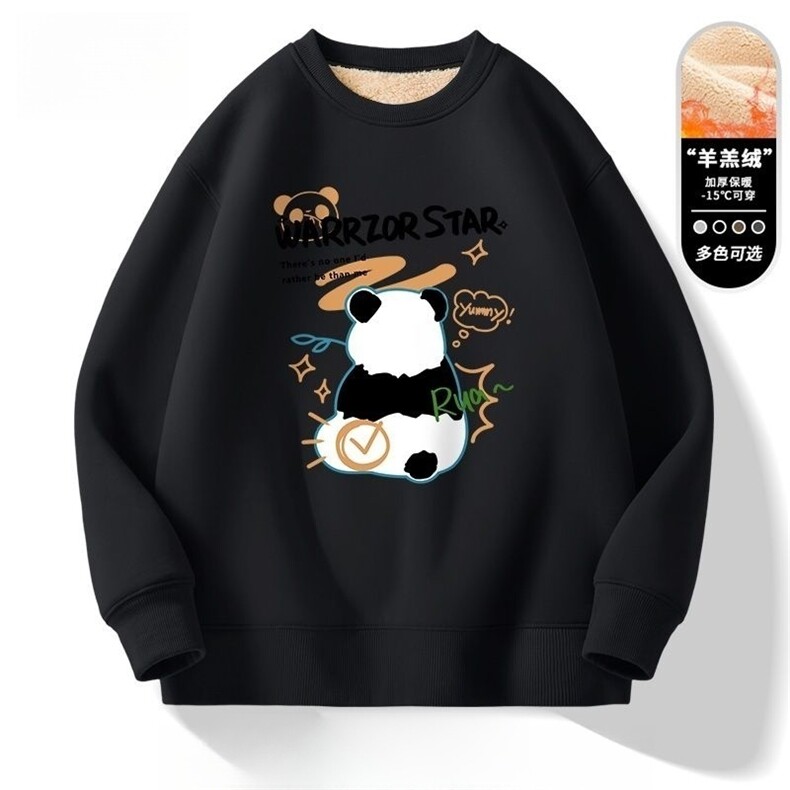 1506-1/WYY20181/P27冬季男士羊羔绒百搭宽松圆领潮流秋冬款卫衣,男装卫衣,星座1506-1