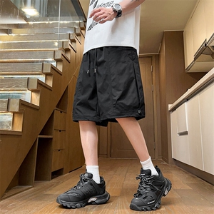 机能短裤夏季户外运动徒步登山裤薄款透气五分裤A406K3512特P40,40岁女同学聚会穿搭图片