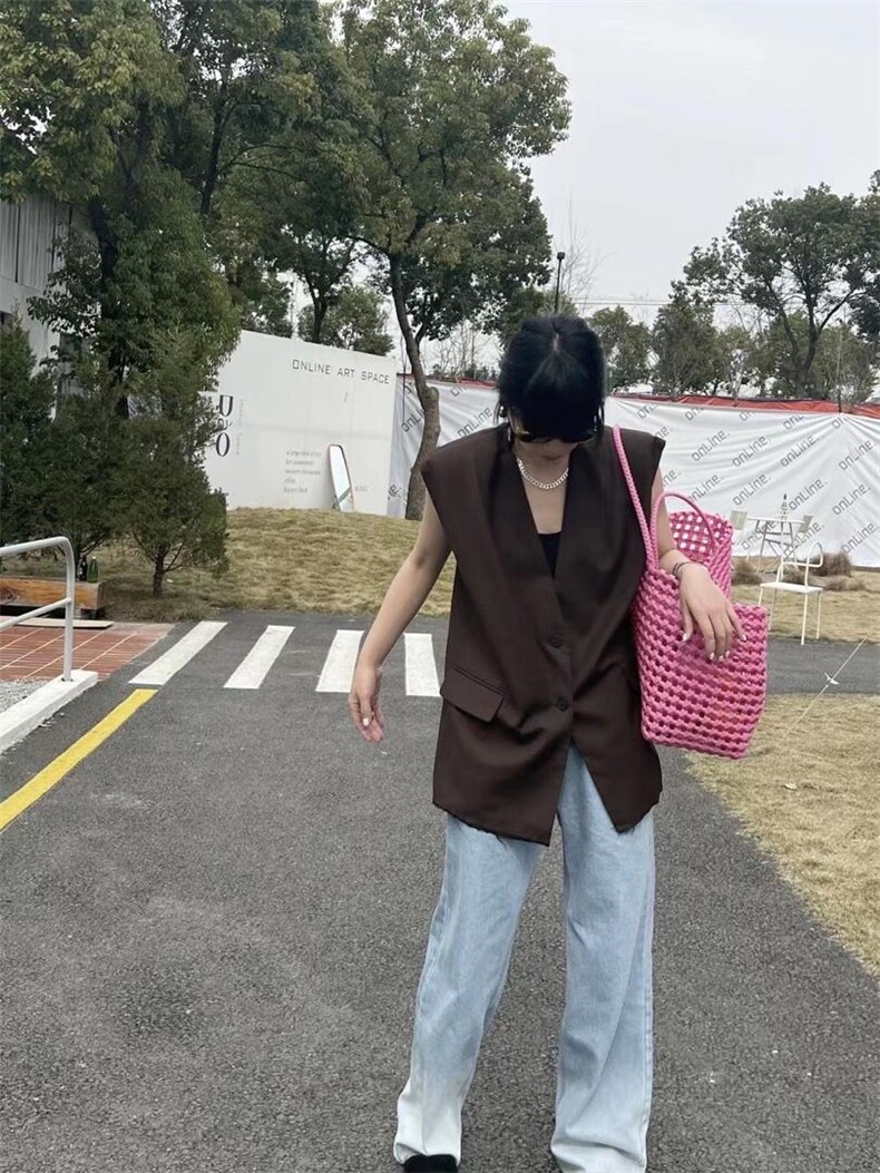 西装马甲两穿，女装西装，卡薇尔