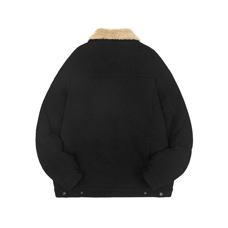 现货加绒牛仔棉服男冬季棉衣外套羊羔绒翻领夹克毛领MY1089-P110,男装夹克,星座1103-3