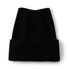 时尚儿童秋冬保暖猫耳帽轻盈舒适无压感黑色百搭款，童装儿童配饰，群鹿羊绒