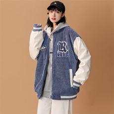 冬季学生百搭羊羔绒棉服加绒加厚棉衣外套男女8890-P115控价138，男装棉衣，电商A441-1