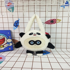 鑫源毛绒玩具 黑色蛋仔包