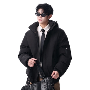 棉服男冬季新款港风宽松连帽棉衣MF9006-P90