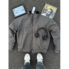 美式飞行夹克男春秋款青少年痞帅cleanfit短款外套立领上衣冲锋衣，男装夹克，星座506A