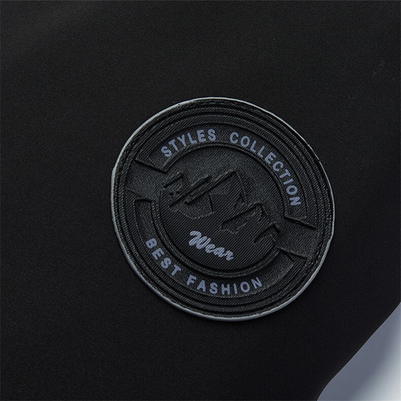 CB0007冬季男士派克服可脱卸兔毛内胆连帽中长款风衣P350图片