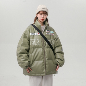 EQ156 机车服皮衣冬季加棉加厚赛车服外套男女棉衣面包服 P118图片