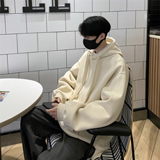 F52-P36美式潮牌百搭连帽卫衣男2024秋冬新款日系复古宽松上衣，男装卫衣，星座512-6