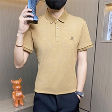 PL054-P45控68短袖polo衫男士夏季翻领t恤商务休闲潮流半袖体恤衫，男装Polo衫，电商D310B-1