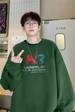 ！圆领卫衣男装港风长袖T恤男外套男WY227-特P23，男装T恤，电商B367