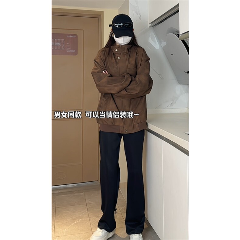 （量大差价足）春秋款复古PU皮夹克磨砂质感外套1213-DY2313-P95,男装夹克,星座1213