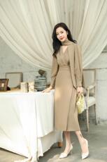 现货连衣裙外套，女装连衣裙，EE