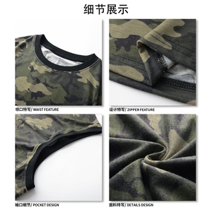 韩式百搭复古宽松ins休闲上衣迷彩运动坎肩工装纯棉背心HY572TP28图片