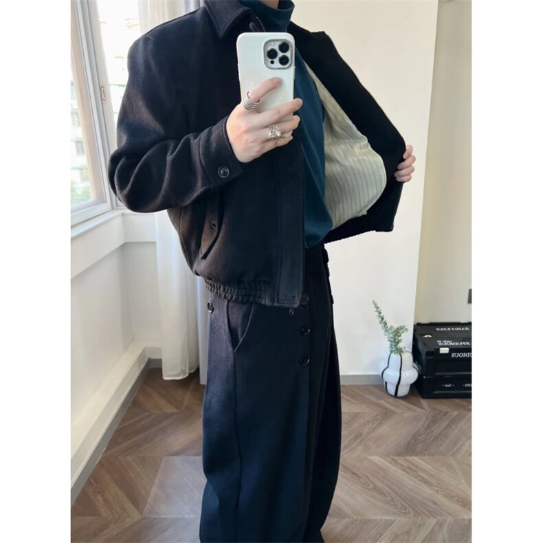 流行潮流时尚新款ins百搭简约日系文艺气质原宿慵懒夹克,男装夹克,星座506A