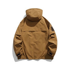外27-2GANYOU日系多口袋工装防泼水连帽冲锋衣JK26-P145，男装夹克，新杭派外27-2