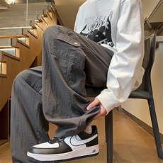 供抖音主推工装裤2026秋季秋冬速干运动裤416b-1-KL905-P38控58，男装工装外套，星座416B-1