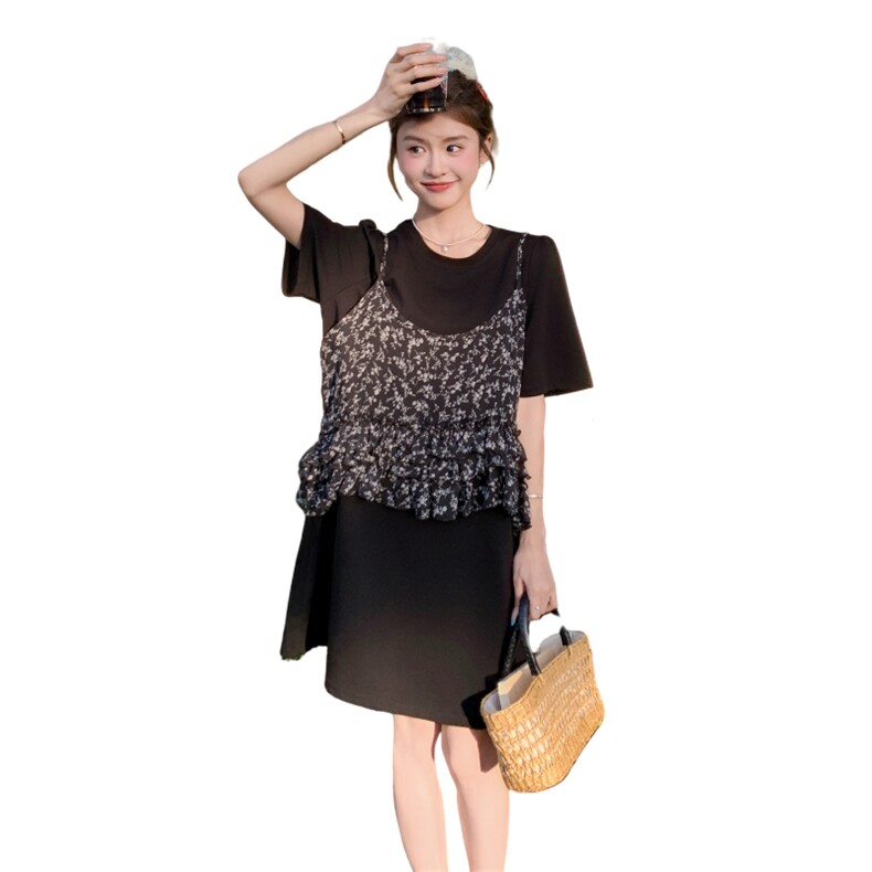 【现货夏装新款】两件套连衣裙2C092-9135-P115-K168,女装连衣裙,2C092
