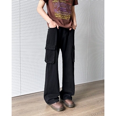 cleanfit工装裤男2025夏新款美式复古潮牌直筒休闲裤子K6304-P47，男装工装外套，星座412-3