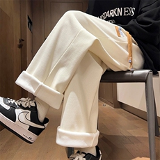 供抖音高品质人气加绒加厚裤子男416B-1-KL770-P50控78加绒P60，男装卫衣，星座416B-1