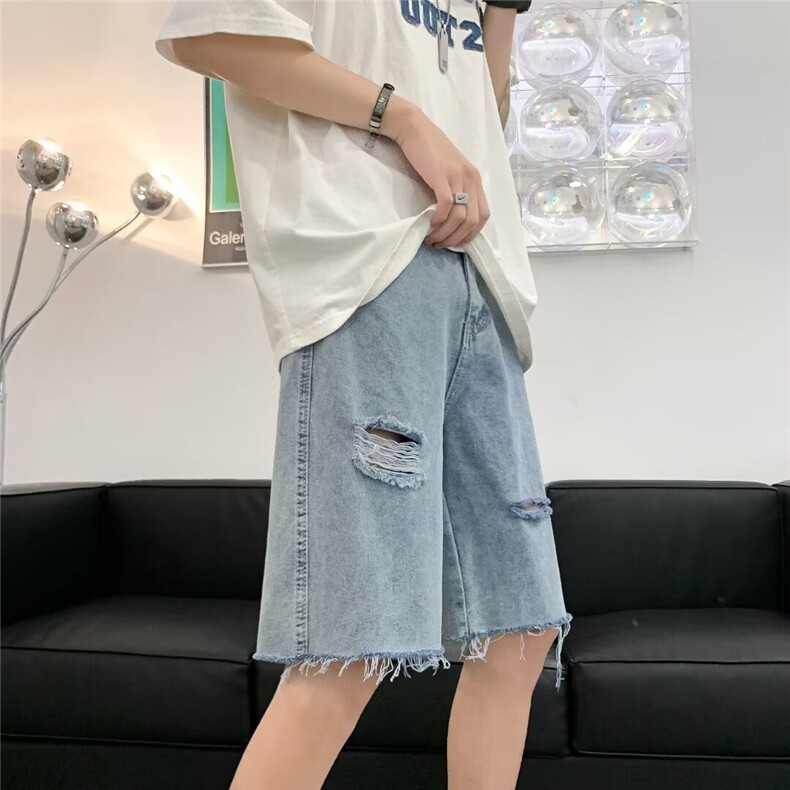 2024美式牛仔裤男款春季长裤潮M533P35,男装牛仔裤,星座1116-2