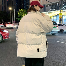 冬上新加棉加厚棉服潮中性风立领棉衣外套男女8349-P115控价158，男装棉衣，电商A441-1