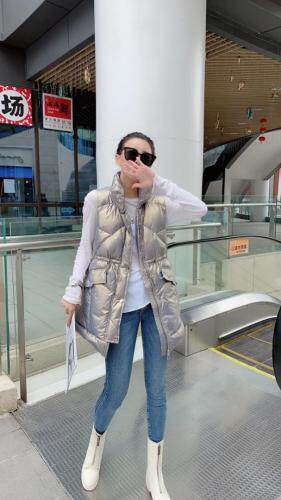 秋装羽绒马甲，女装马夹，爱特儿AITER