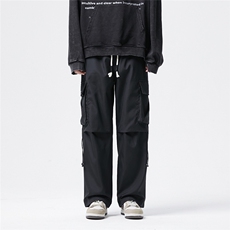 冲锋裤男春季裤子新款机能工装裤潮流宽松直筒休闲裤GK127-P45，男装工装外套，星座302B-2