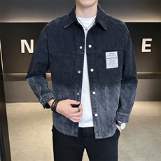 秋季新款衬衫式牛仔夹克外套男B321-2526-P115，男装衬衫，电商B321-1