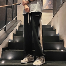 2025新款休闲舒适宽松卫裤情侣男女长裤A068-ZXK192-TP45，男装休闲裤，电商A068