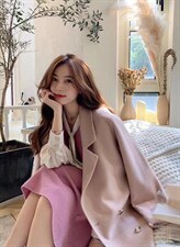 时尚双面羊绒大衣，其它，YNJDD