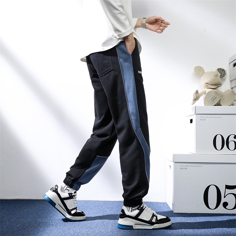 7XL-M加肥加大码港风卫裤男2023春夏季新款胖子休闲束脚裤控价79,男装休闲裤,钱塘717(原712)