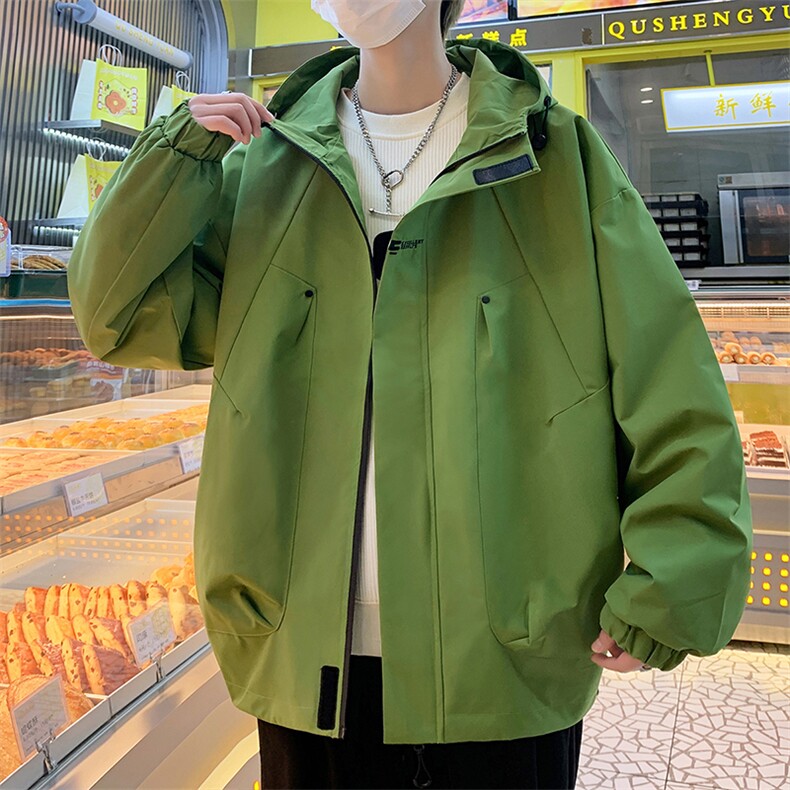 2025秋季户外三防冲锋衣夹克男女同款连帽防风登山外套JK745-P40,男装夹克,星座1402-1