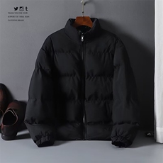 双面穿男女情侣装春秋季新款立领休闲棉服潮牌上衣J2216/P65，男装棉衣，星座506B