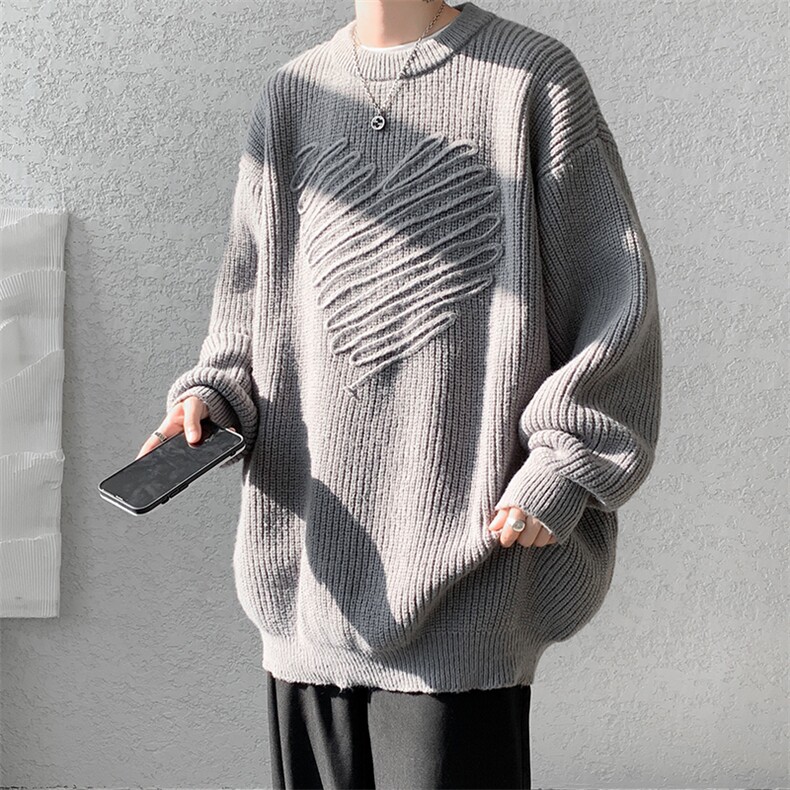 8XL-M特大码毛衣男高品质加厚宽松胖子毛衣针织衫MY1201P58控78,男装针织衫/毛衣,电商D206-1
