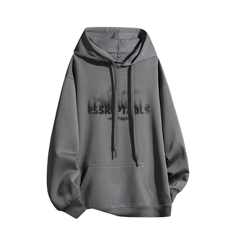 得物供货、复合重磅420克现货连帽卫衣宽松HD019-1-HML385-特P45,男装卫衣,电商019-1