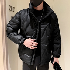 有报告足货店主小伙PU轻薄羽绒服潮流外套男YR2369-P138，男装羽绒服，星座301B-1