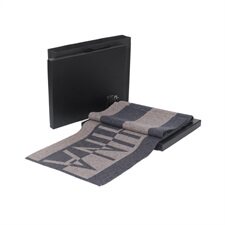 B0056围巾年轻人百搭简约围脖长款礼盒围巾冬100%羊毛韩版潮，围巾手套帽子，星座510A-1